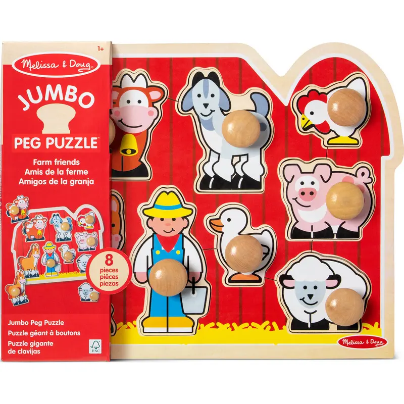 Large Farm Jumbo Knob Puzzle