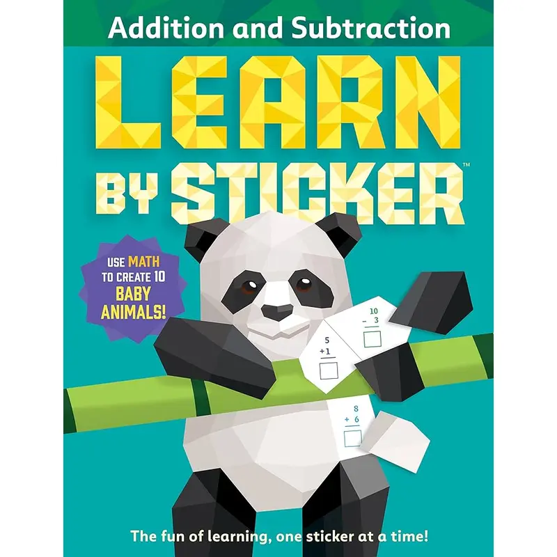 Learn by Sticker : Addition and Subtraction