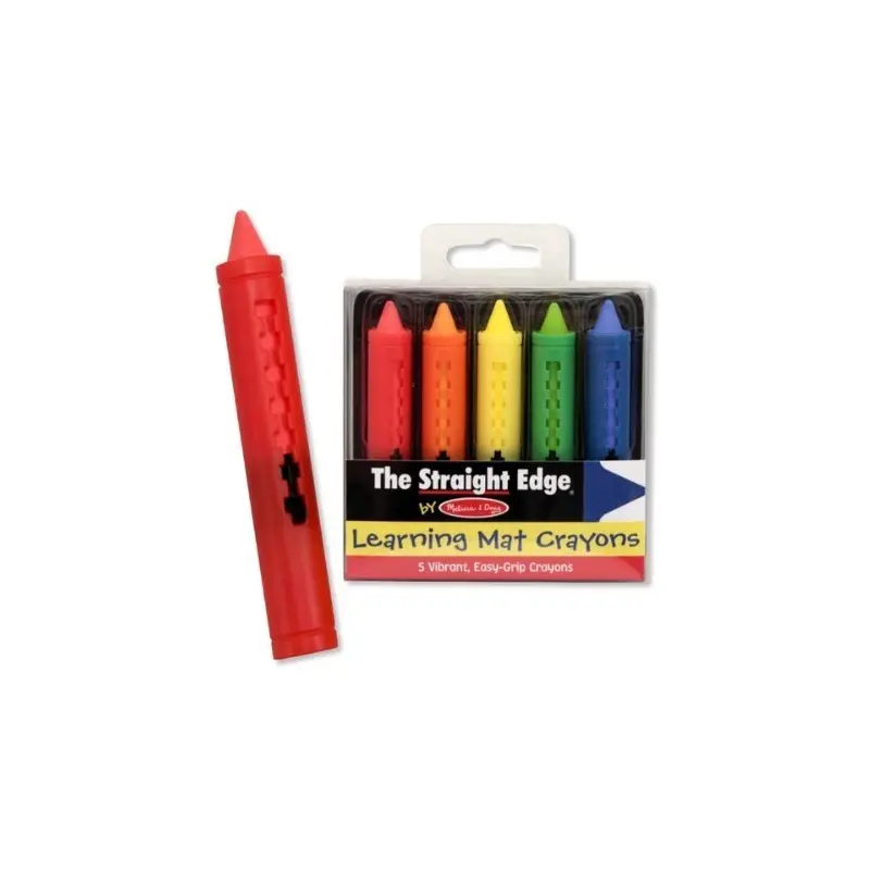 Learning Mat Crayons (5 colors)