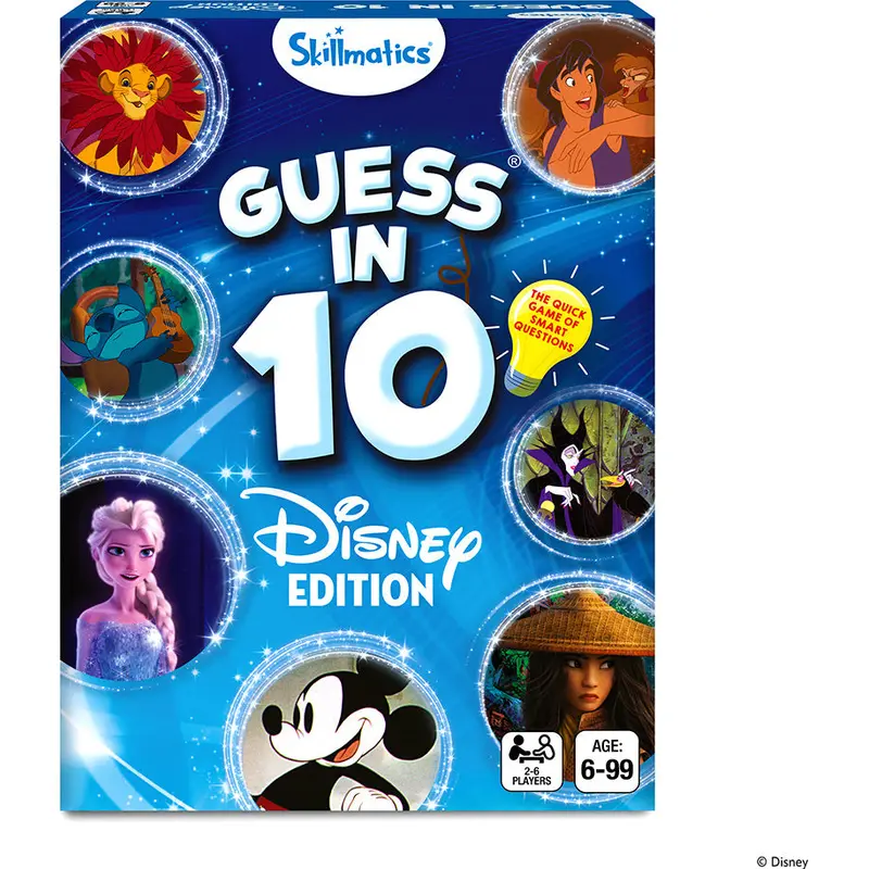 Guess in 10 - Disney Edition Trivia Game