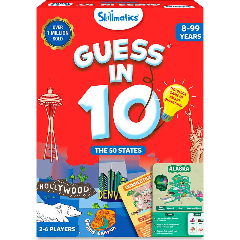 Guess in 10 - The 50 States