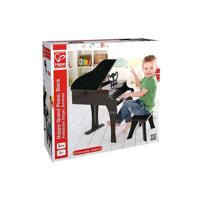 Happy Grand Piano, Black HAPE