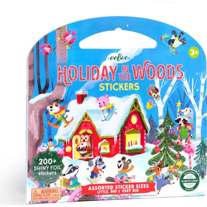Holiday In The Woods Stickers