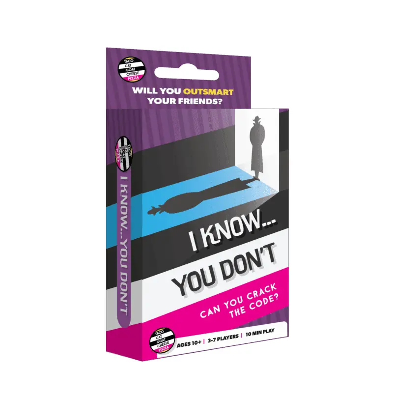 I Know ....You Don't Card Game