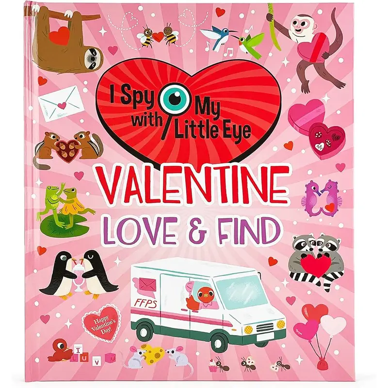 I Spy With My Little Eye Valentine Love & Find
