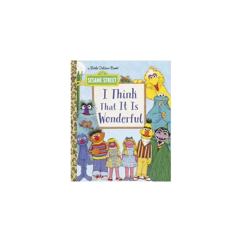 I Think That It Is Wonderful Little Golden Book