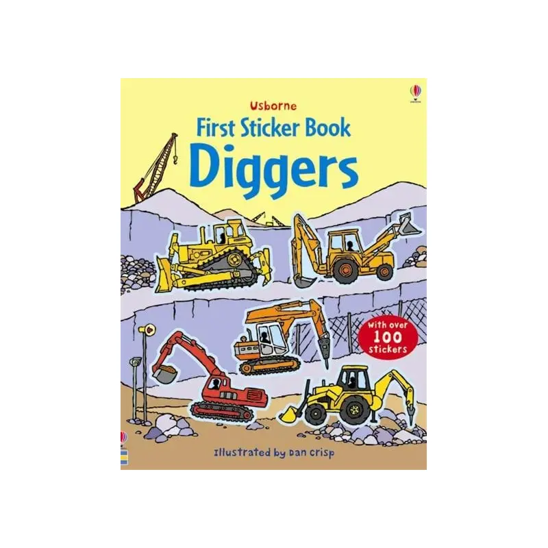 First Sticker Book Diggers