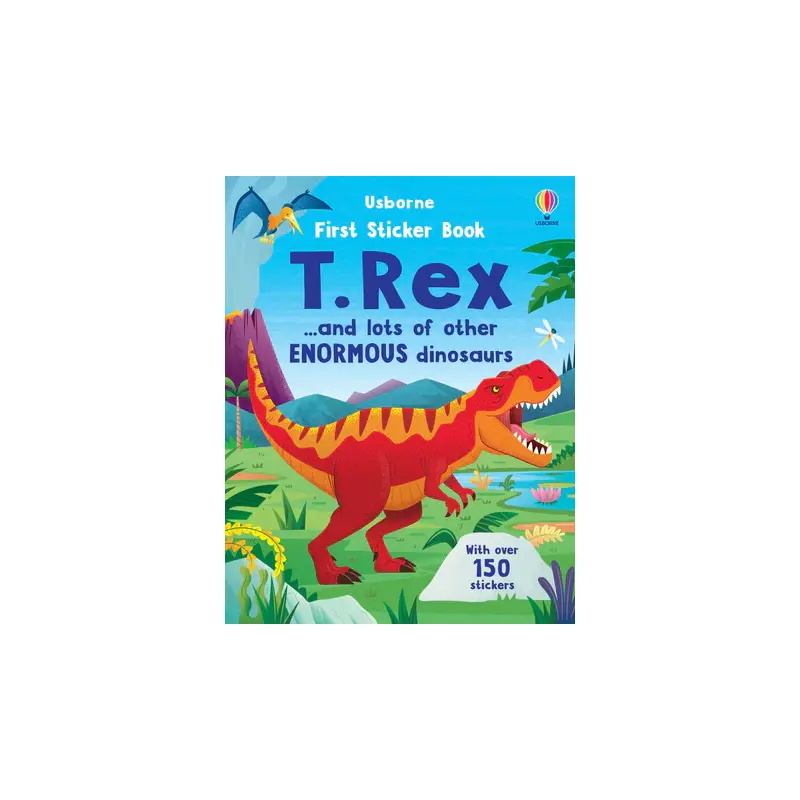 First Sticker Book T-Rex