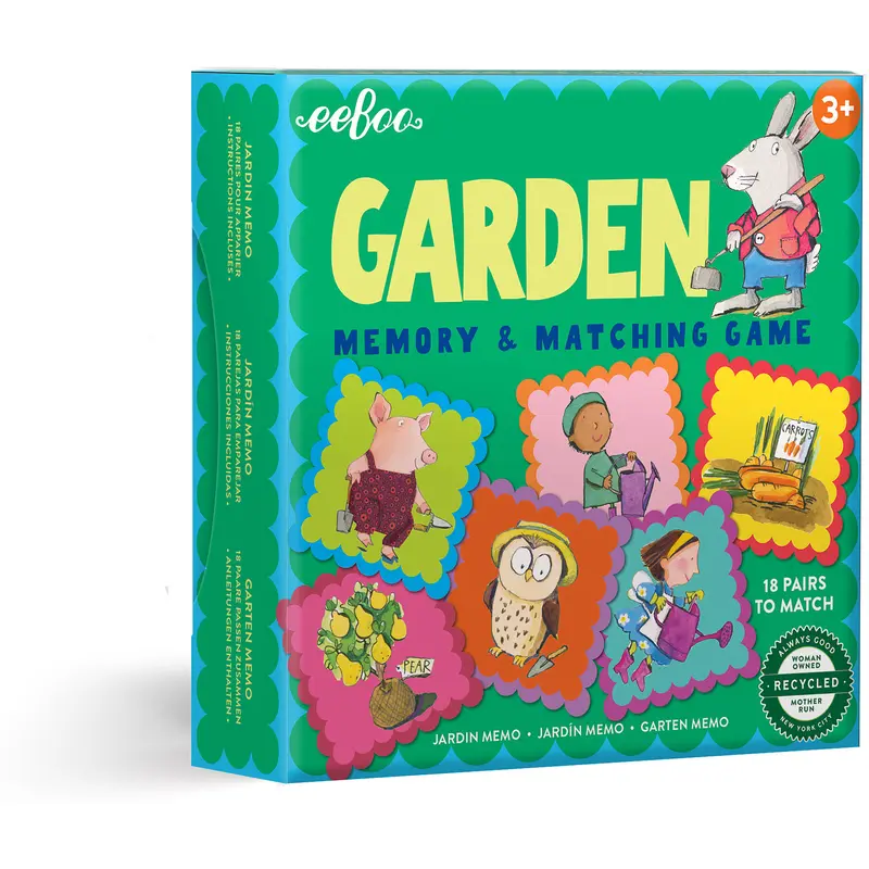 Garden Memory & Matching Game