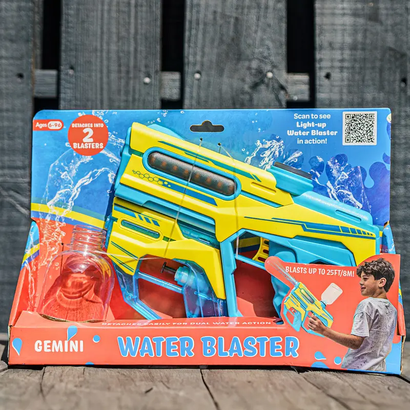 Gemini 2-in-1 Light Up Water Blaster
