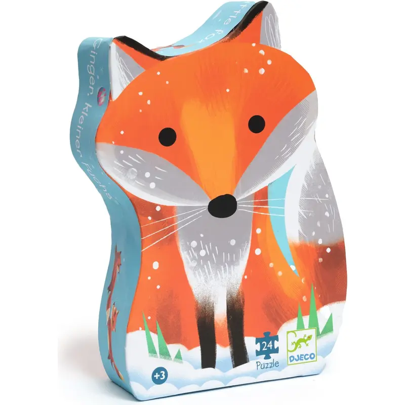 Ginger Little Fox Silhouette 24pc Puzzle