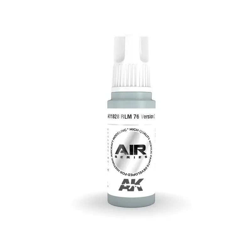 AK Interactive 3 Gen Acrylic Aircraft Modeling Colour 17ml - RLM 76 Version 2