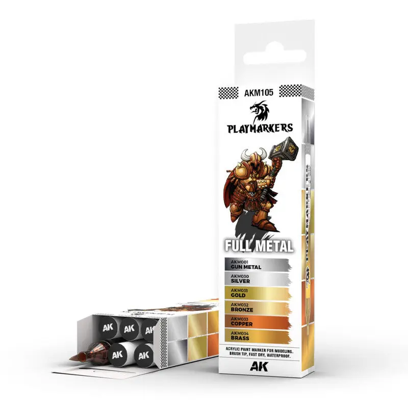 Ak Interactive - Playmarkers - Sets - Full Metal