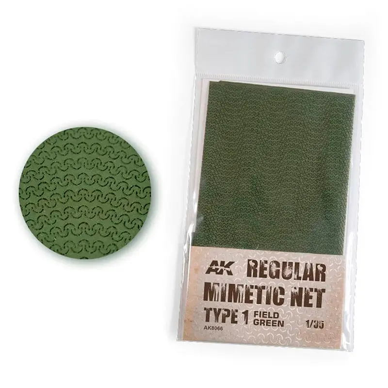 AK Interactive - Regular Camouflage Net - Type 1 Field Green