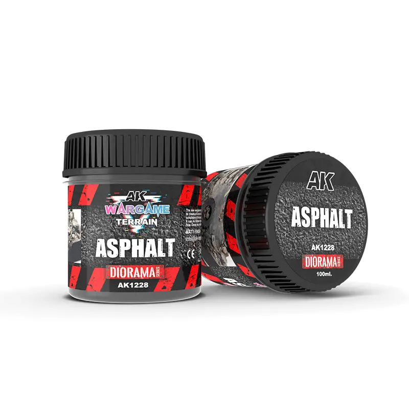 Ak Interactive - Terrains - Asphalt 100 Ml.