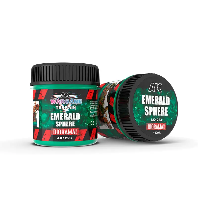 Ak Interactive - Terrains - Emerald Sphere 100 Ml.
