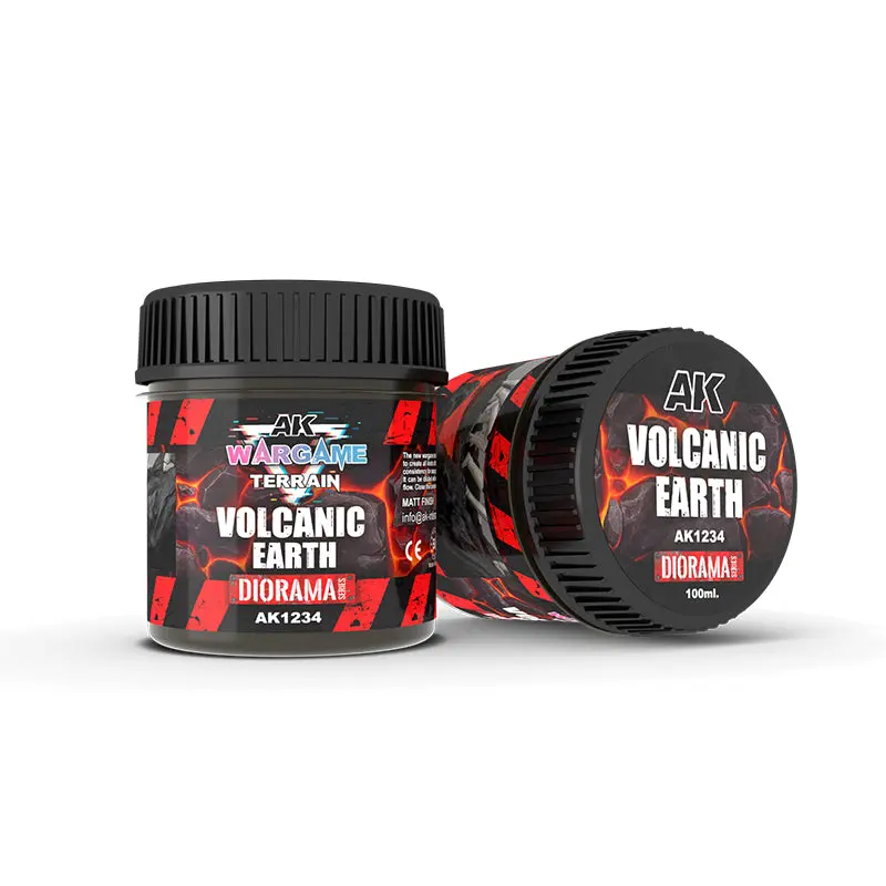 Ak Interactive - Terrains - Volcanic Earth 100 Ml.