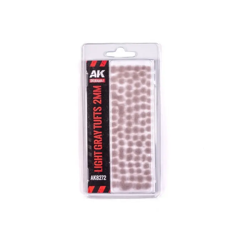 AK Interactive - Vegetation - Light Gray Fantasy Tufts 2mm