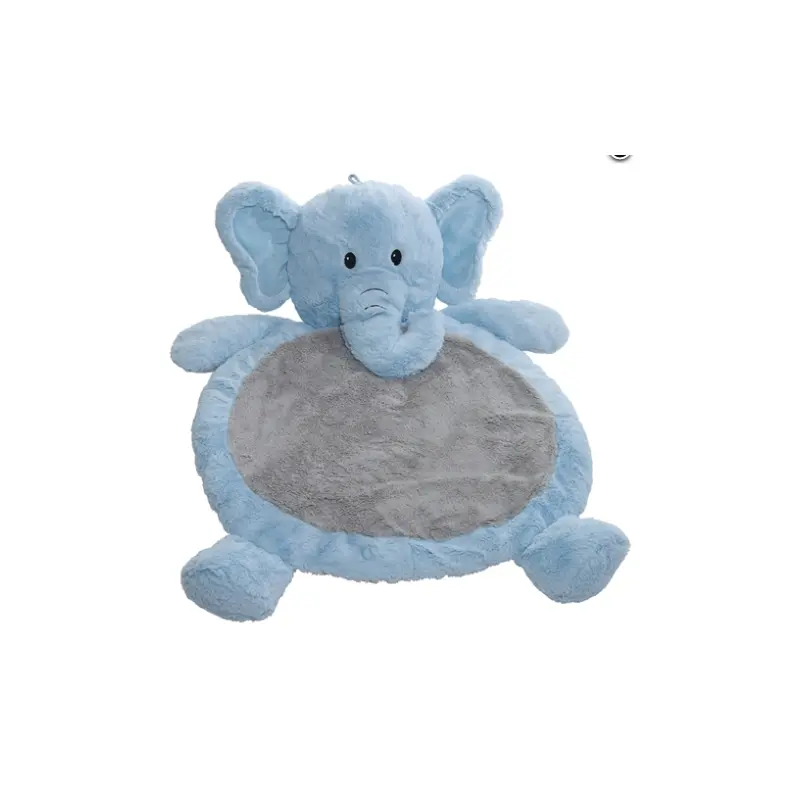 Elephant Blue Baby Mat
