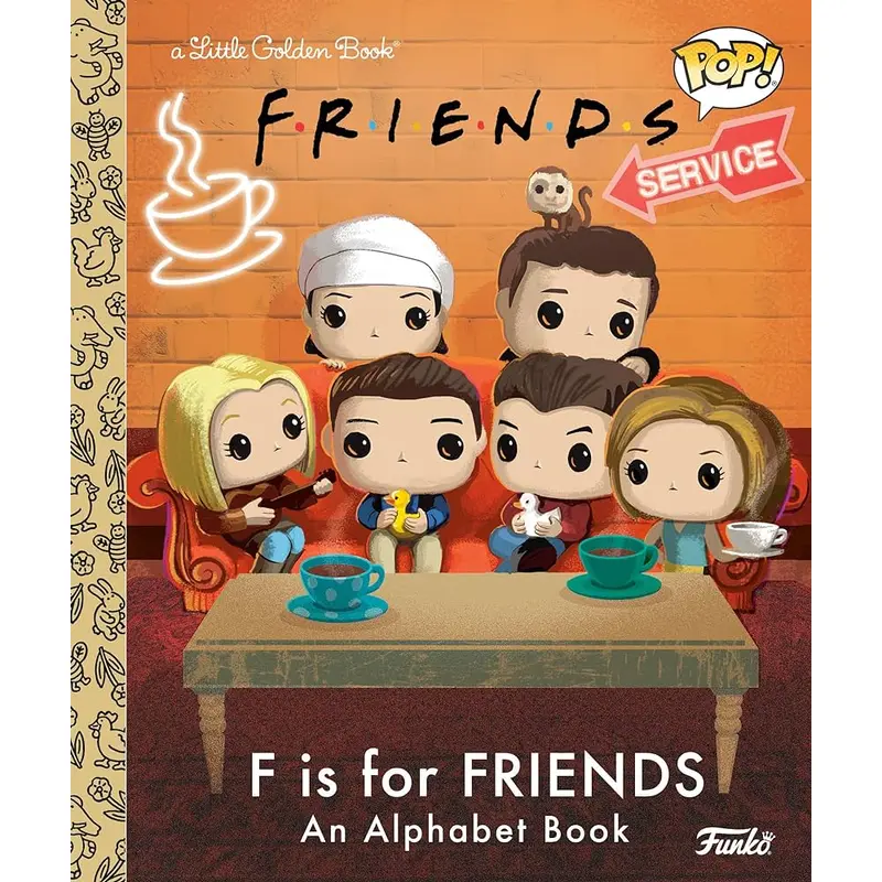 F is For Friends Little Golden Book