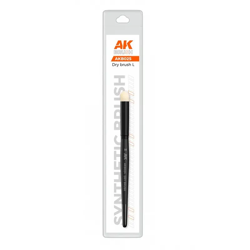 AK Interactive - Brushes - Synthetic Dry Brush - L