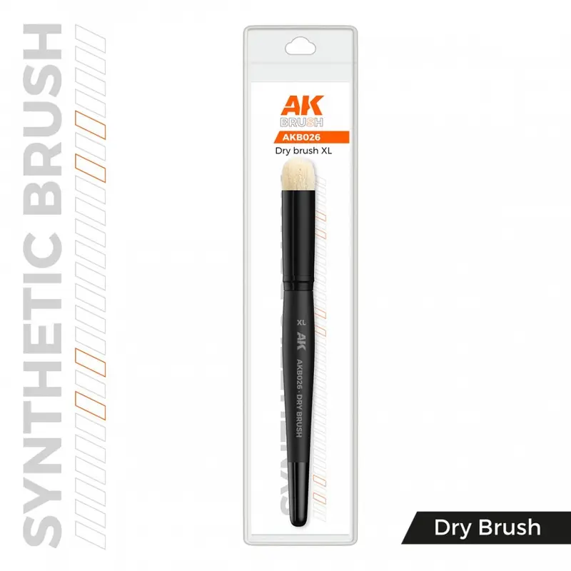 AK Interactive - Brushes - Synthetic Dry Brush - XL
