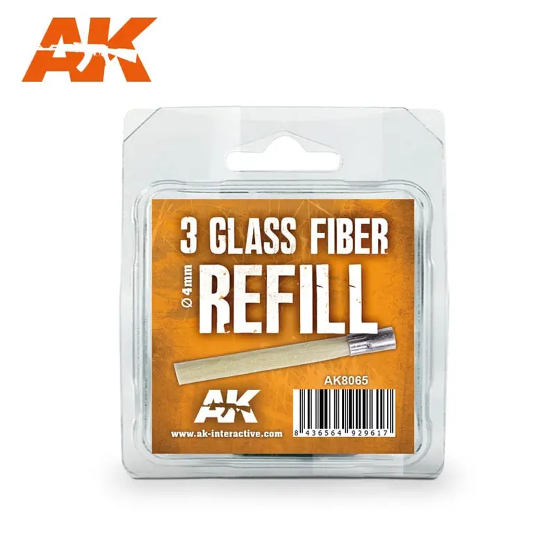 AK Interactive - Glass Fibre Refills 3-Piece Set
