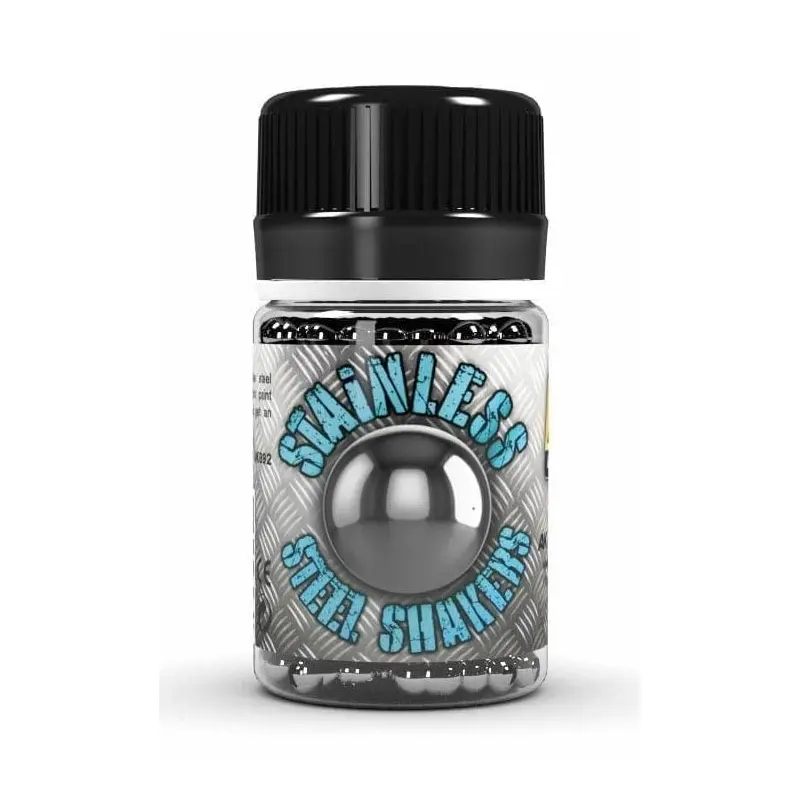 AK Interactive - Paint Mixer Stainless Steel Shakers (250 balls)