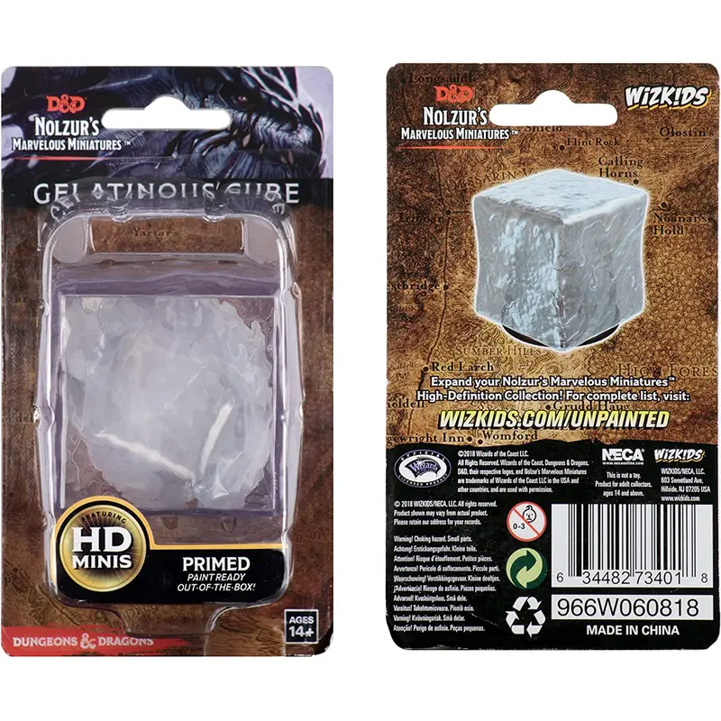 Dungeons & Dragons Nolzurs Marvelous Miniatures: Gelatinous Cube (Preorder)