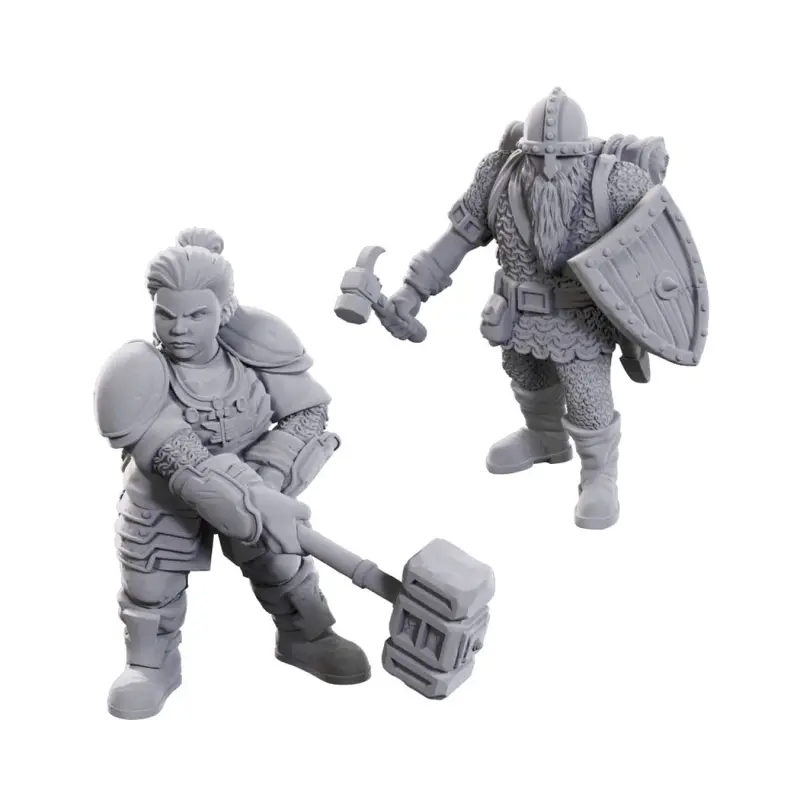 Dungeons & Dragons Nolzurs Marvelous Miniatures: Limited Edition 50th Anniversary - Dwarves