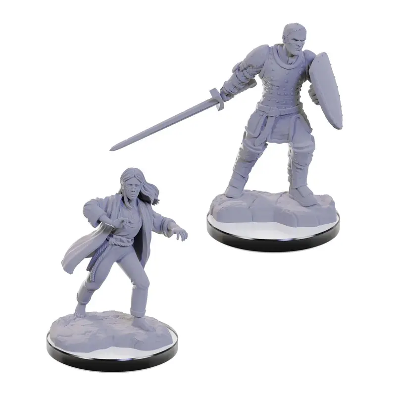 Dungeons & Dragons Nolzurs Marvelous Miniatures: Reborn Paladin & Reborn Warlock