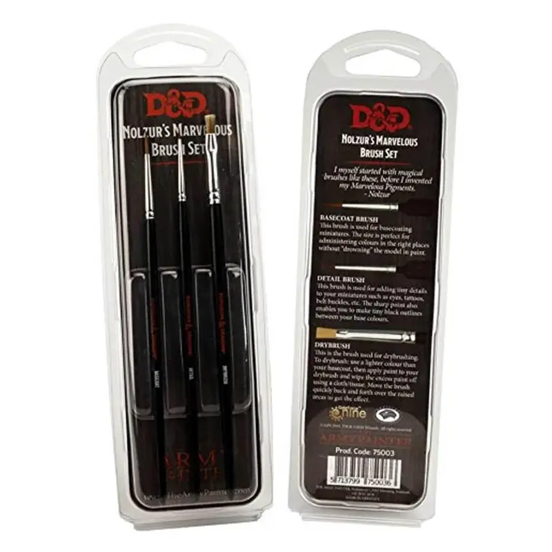 Dungeons & Dragons Nolzurs Marvelous Pigments Brush Set