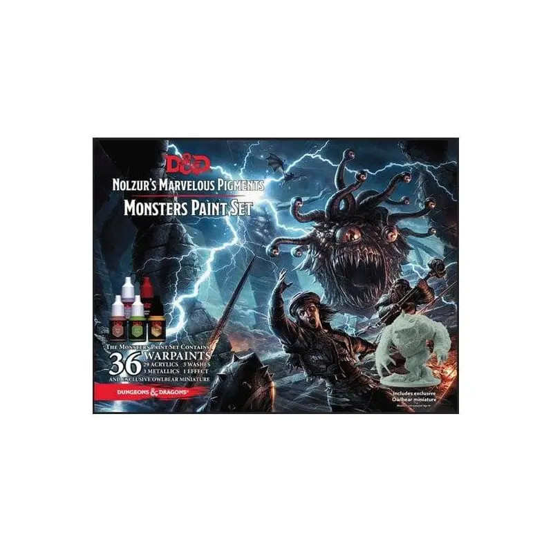 Dungeons & Dragons Nolzurs Marvelous Pigments Monster Paint Set