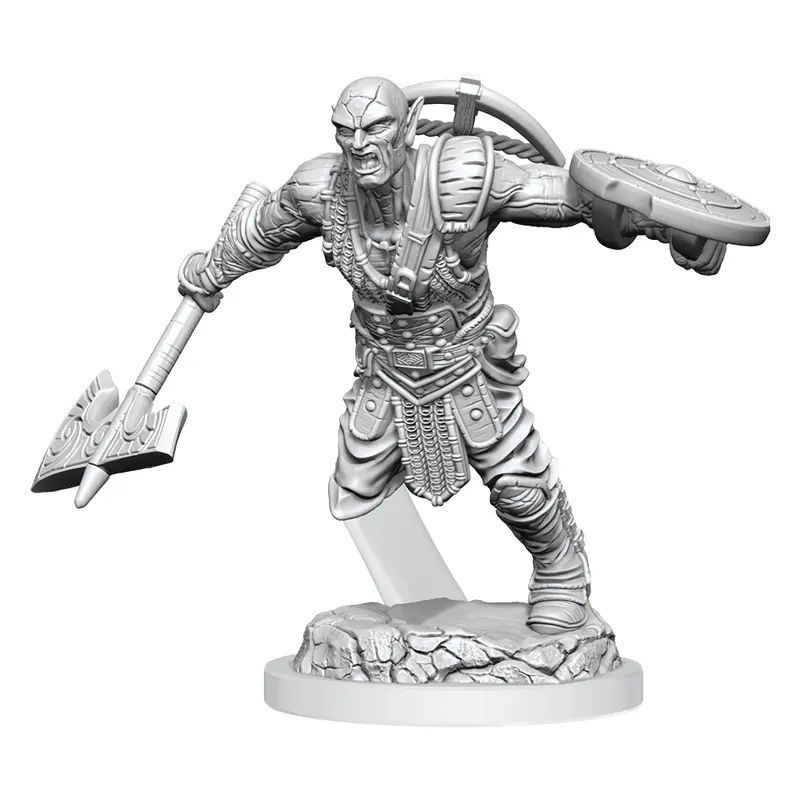Dungeons & Dragons Nolzurs Marvelous Unpainted Miniatures Earth Genasi Fighter