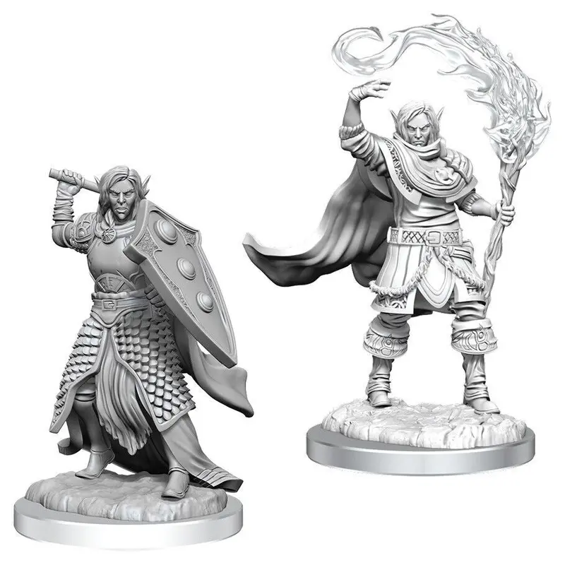 Dungeons & Dragons Nolzurs Marvelous Unpainted Miniatures Elf Cleric Male