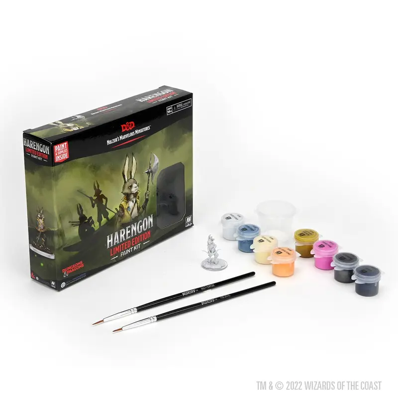 Dungeons & Dragons Nolzurs Marvelous Limited Edition Paint Kit Harengon