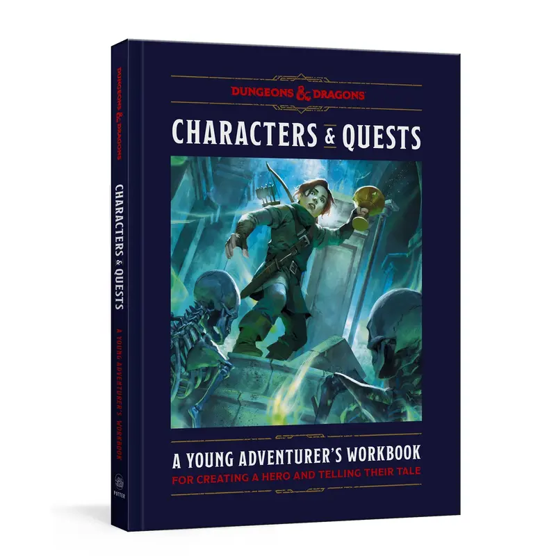 Dungeons & Dragons Characters And Quests A Young Adventurers Guide