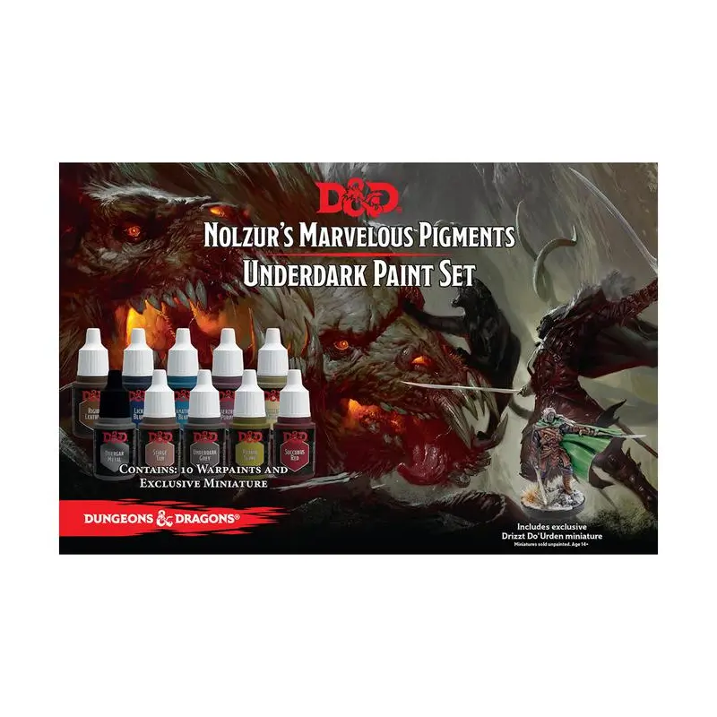 Dungeons & Dragons - Nolzurs Marvelous Pigments Underdark Paint Set