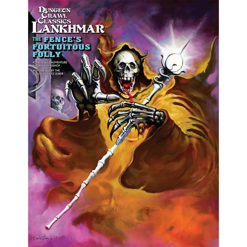 Dungeon Crawl Classics Lankhmaar #2 The Fences Fortuitous Folly