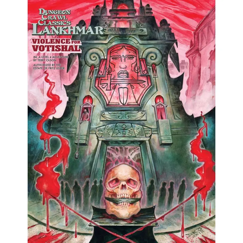 Dungeon Crawl Classics Lankhmaar #4 Violence for Votishal
