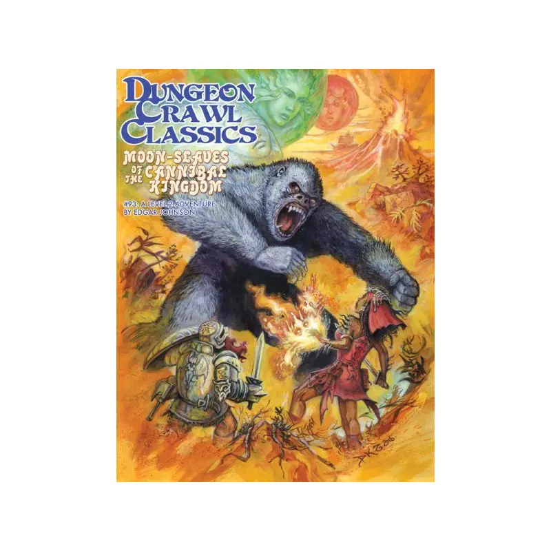 Dungeon Crawl Classics 93 Moon Slaves Of The Cannibal Kingdom