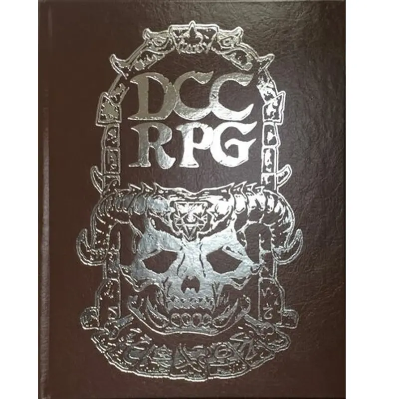 Dungeon Crawl Classics Core RulebookDemon Skull Monster Hide Edition (Preorder)