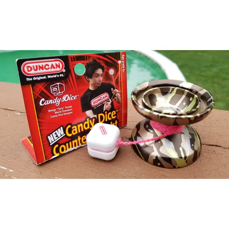 Duncan Yo Yo Counterweight Candy Dice (Assorted Colours)