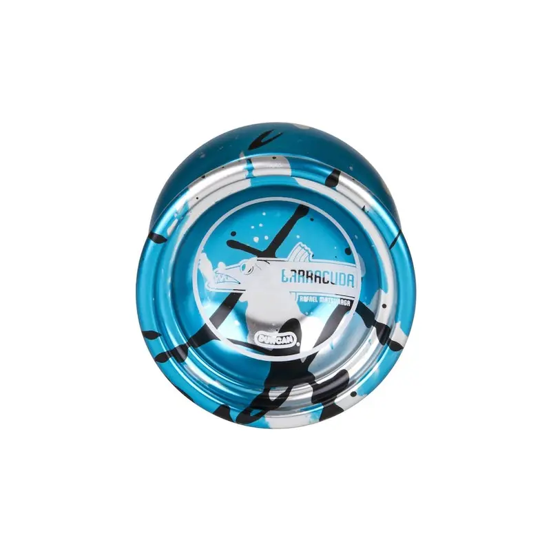 Duncan Yo Yo Expert Barracuda Blue with Splash