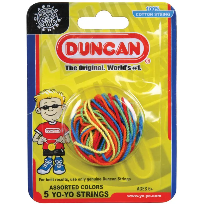 Duncan Yo Yo Strings 5 Pack Multicolor