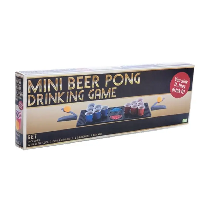 Drinking Game Bar Mat Beer Pong