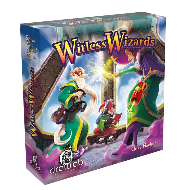Drawlab Entertainment Witless Wizards Card Game