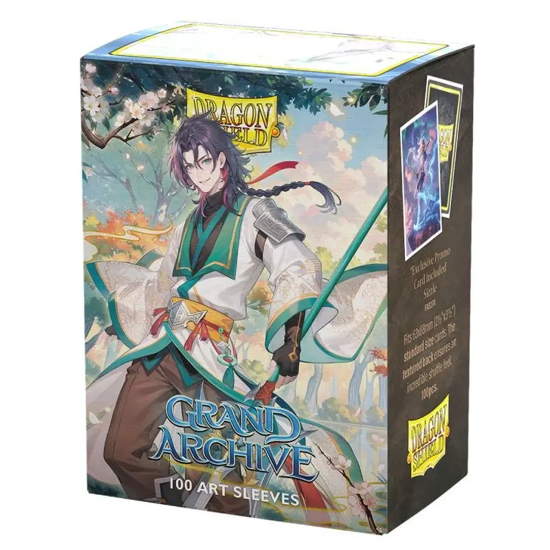 Dragon Shield: Sleeves  Matte Art  Grand Archive: Jin, Fate Defiant