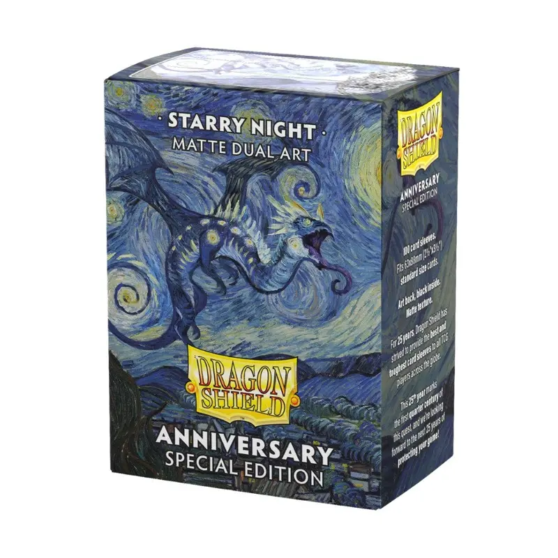 Dragon Shield: Sleeves  Matte Dual Art  Anniversary Special Edition: Starry Night