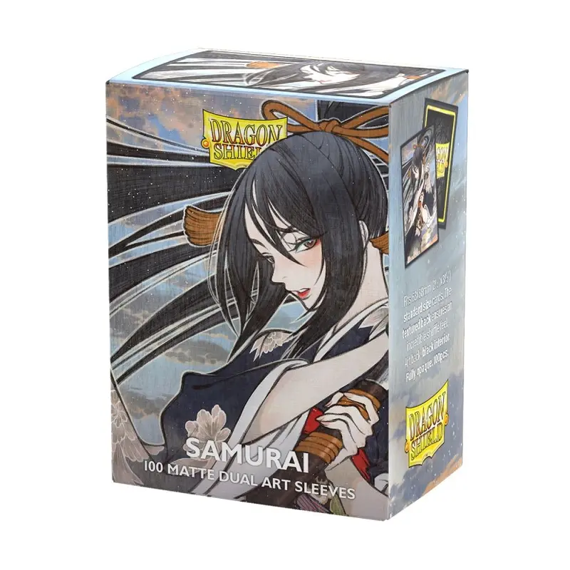 Dragon Shield: Sleeves  Matte Dual Art  Samurai